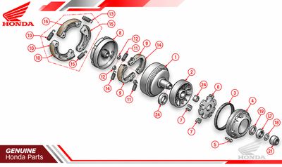 Front Pulley 6 Bill