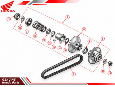 Rear Pulley With Hole