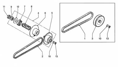 Rear Pulley
