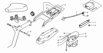 Saddle Short - Battery