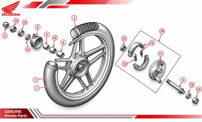 Wheel Aluminium Front