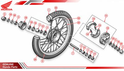 Wheel Spoke Front