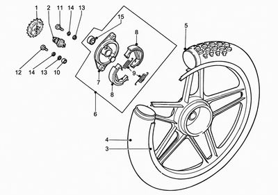 Wheel Aluminium Rear