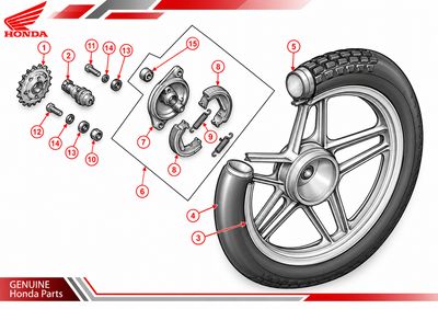 Wheel Aluminium Rear