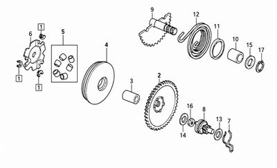 Kick Starter Spindle