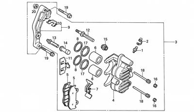 Front Brake Panel (Disc)