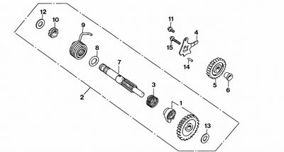 Kick Starter Spindle
