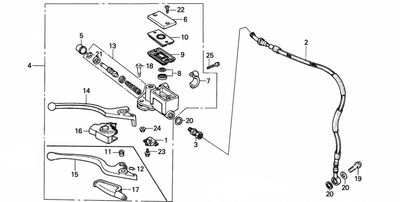 Front Brake Master Cylinder