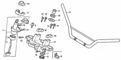 Handle Bar - Top Bridge