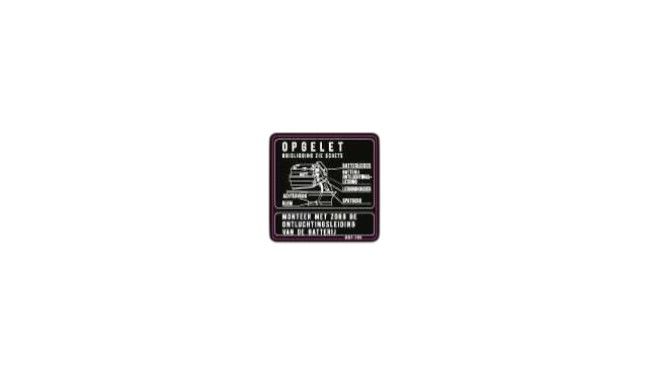 Decal Battery Case