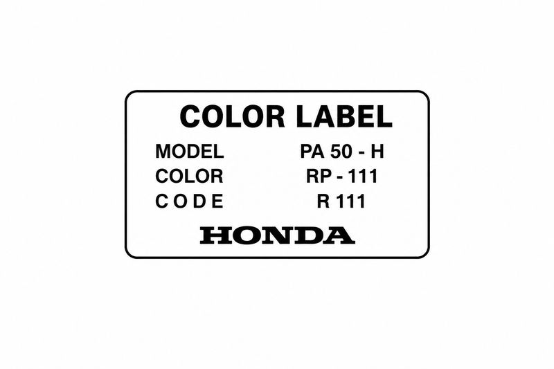 Color Label RP 111