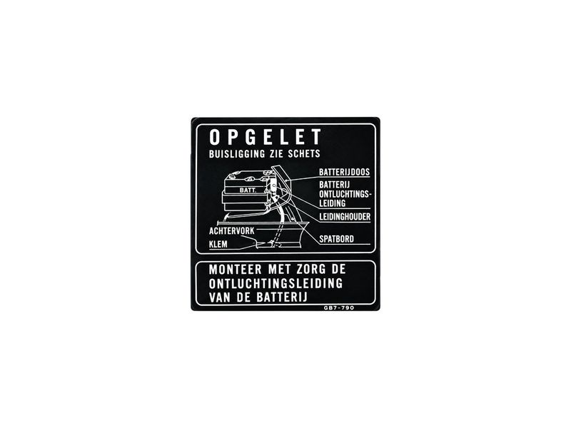 Decal Battery Case