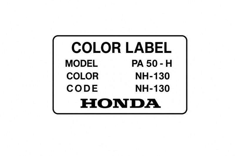 Color Label NH 130