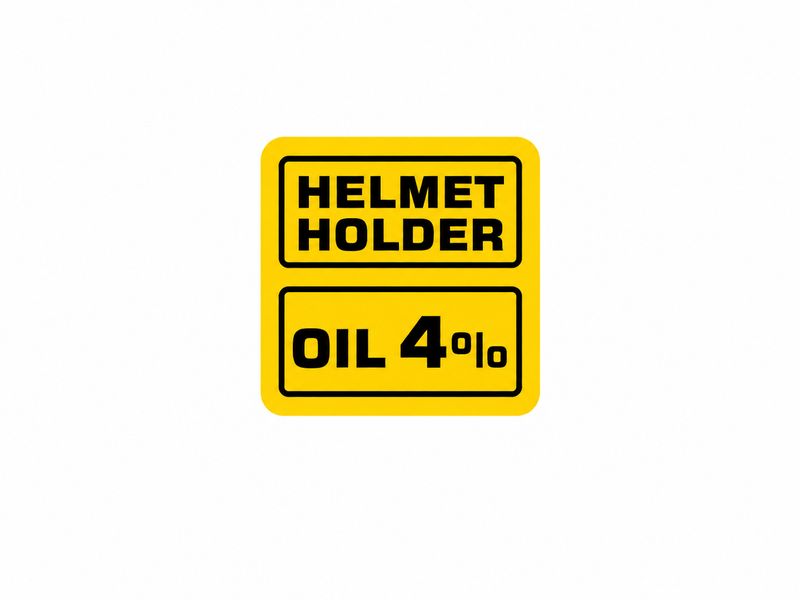 Label Helmet Holder 4%