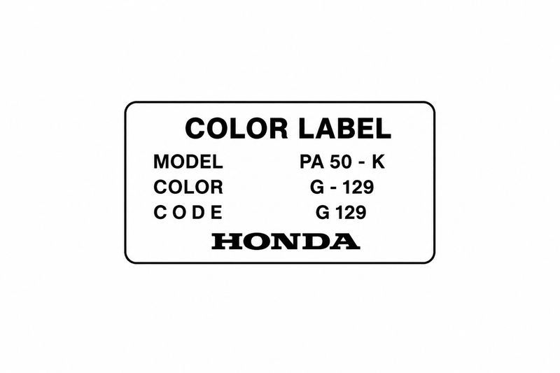Color Label G 129