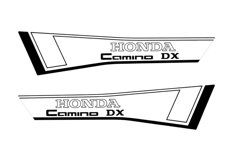 Honda Camino DX Set Black/White