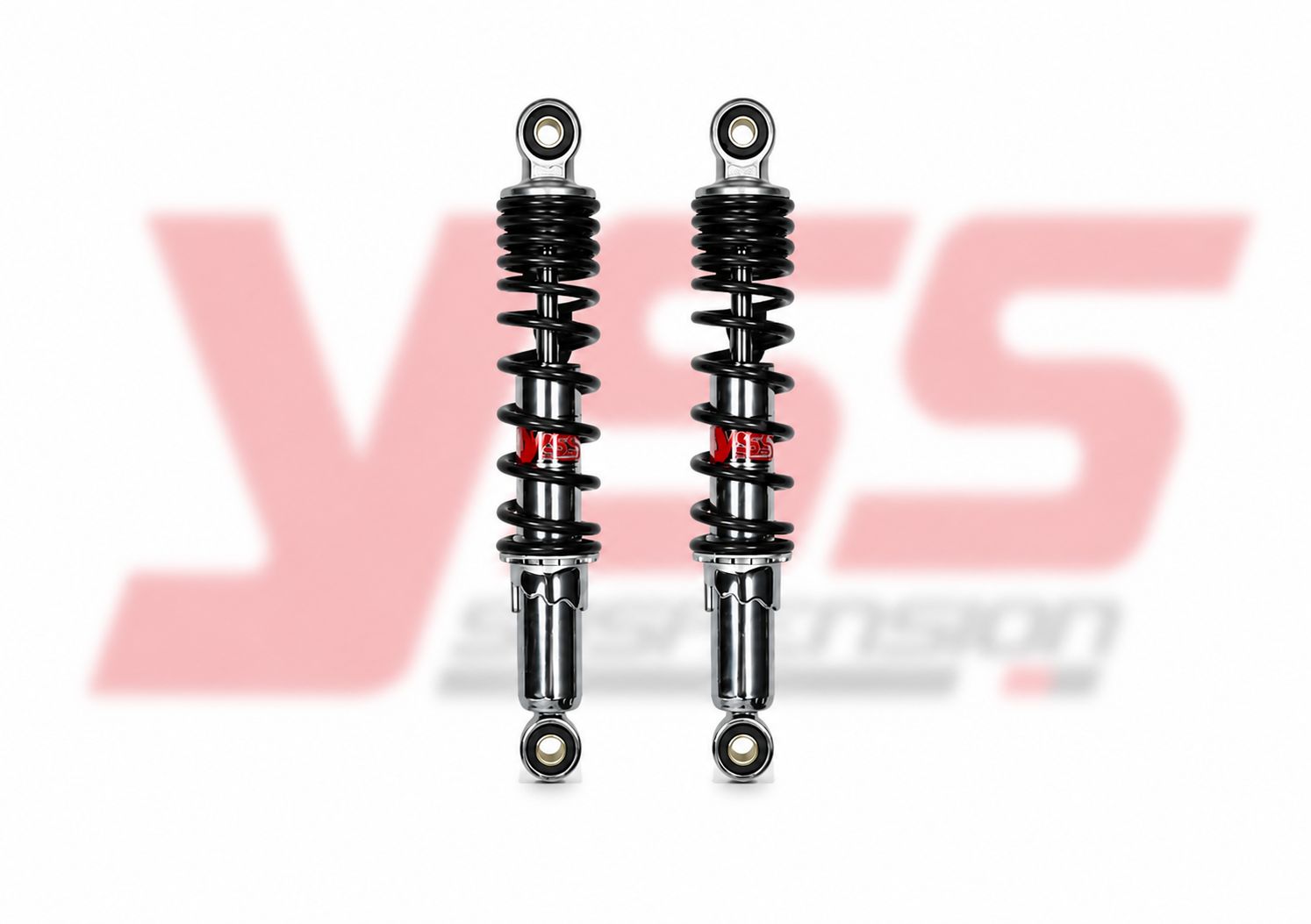 2. YSS Set Chrome/Black 260mm