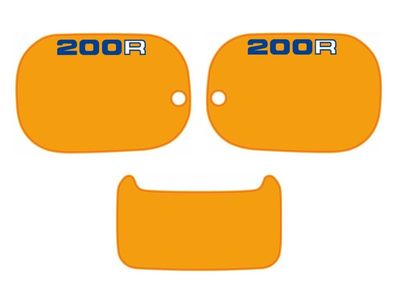 Panel Set 200cc Dark Yellow Panel Set 200cc Dark Yellow