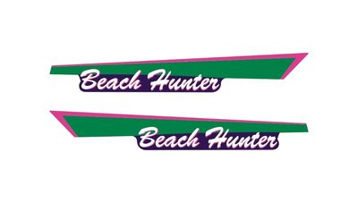 Beachhunter Side Decal Set Beachhunter Side Decal Set