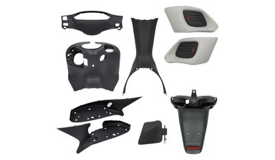 Black/Grey Interior Set Black/Grey Interior Set