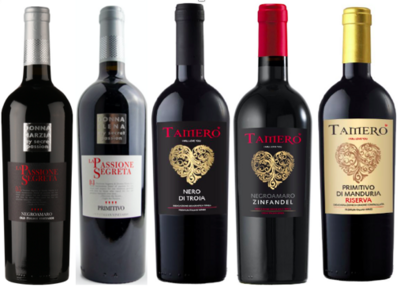 Italiaans proefpakket - 12  rode wijnen