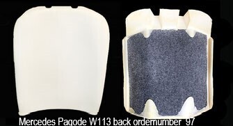 Mercedes Pagode W113 rug