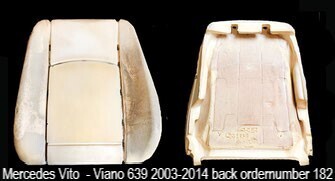 Mercedes Vito  - Viano 639 2003-2014 rug