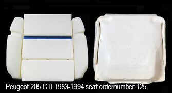 Peugeot 205 GTI zit 1983-1994