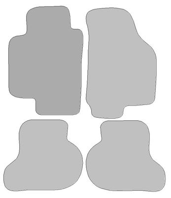 VW Golf V, type 1K1 (bouwjaar 2003-2009) (4x klikslot)