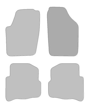VW Polo, type 9A, 9N (bouwjaar 2001-2009) (4x klikslot)
