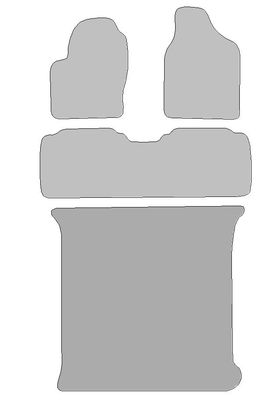 VW Sharan, type 7M 5-zit (bouwjaar 1995-2010)(4x draaislot)