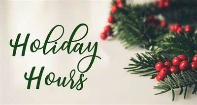 holidays &amp; special events