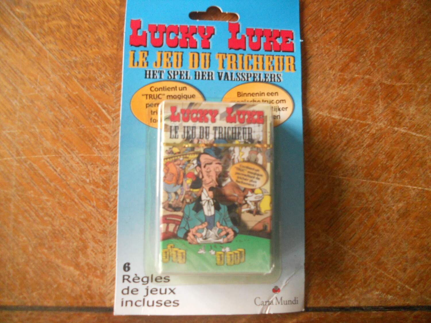 lucky luke : le jeu du tricheur - het spel der valsspelers