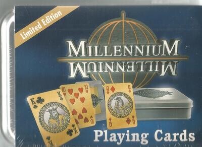 millennium playing cards ( limited edition )