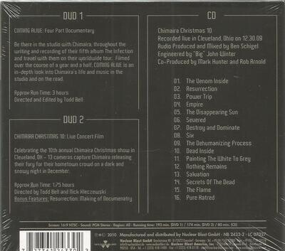 chimaira : coming alive ( cd + 2 dvd )