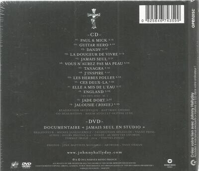 johnny hallyday : jamais seul ( cd + dvd )