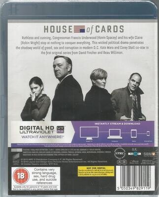 house of cards : the complete first season ( import )