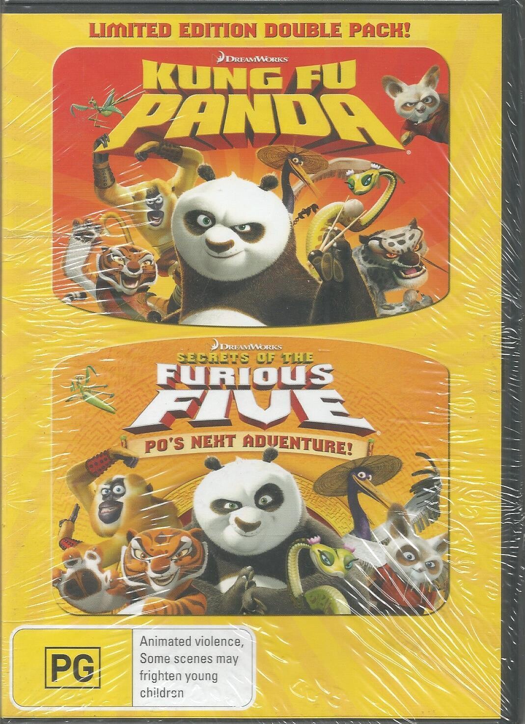 kung fu panda &amp; secrets of the furious five ( limited edition double pack ) ( import )