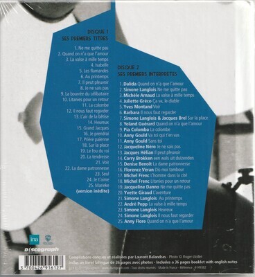 jacques brel : des perles de pluie - 1954- -1960