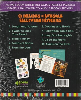 halloween cd &amp; activity set