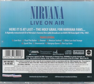 nirvana : live on air
