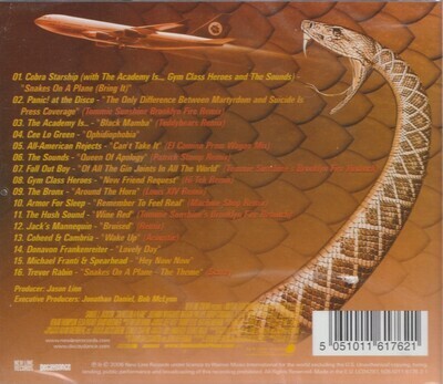 snakes on a plane : the album