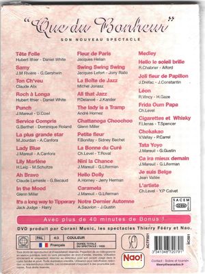 annie cordy : que du bonheur