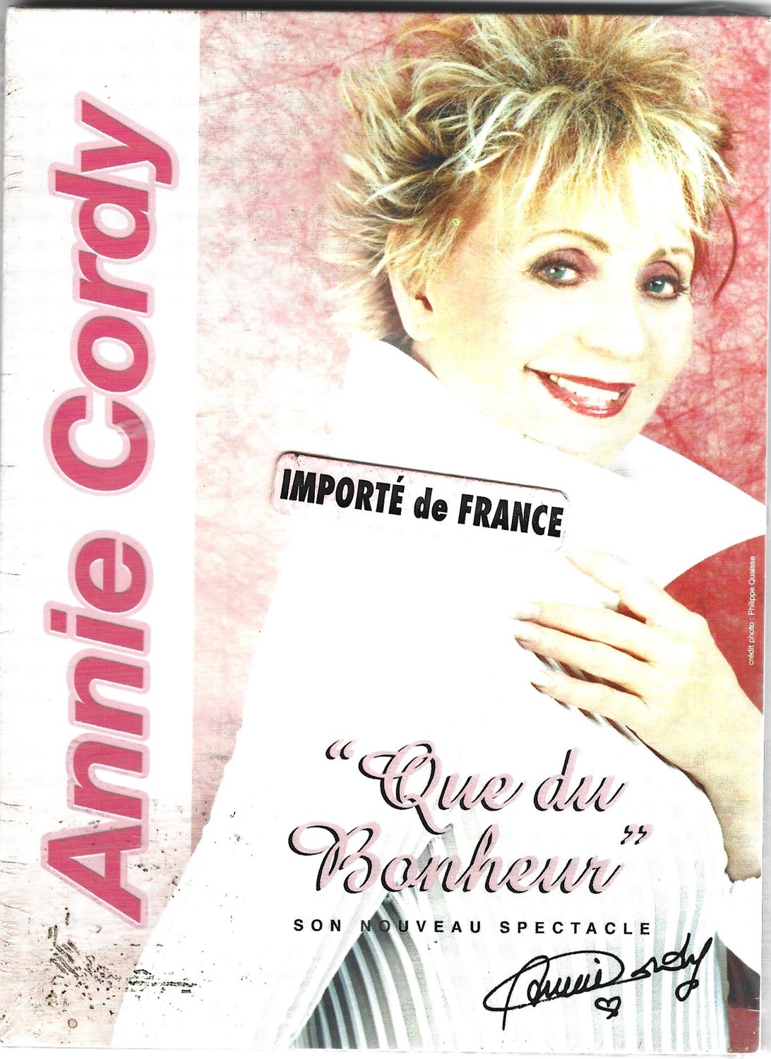annie cordy : que du bonheur