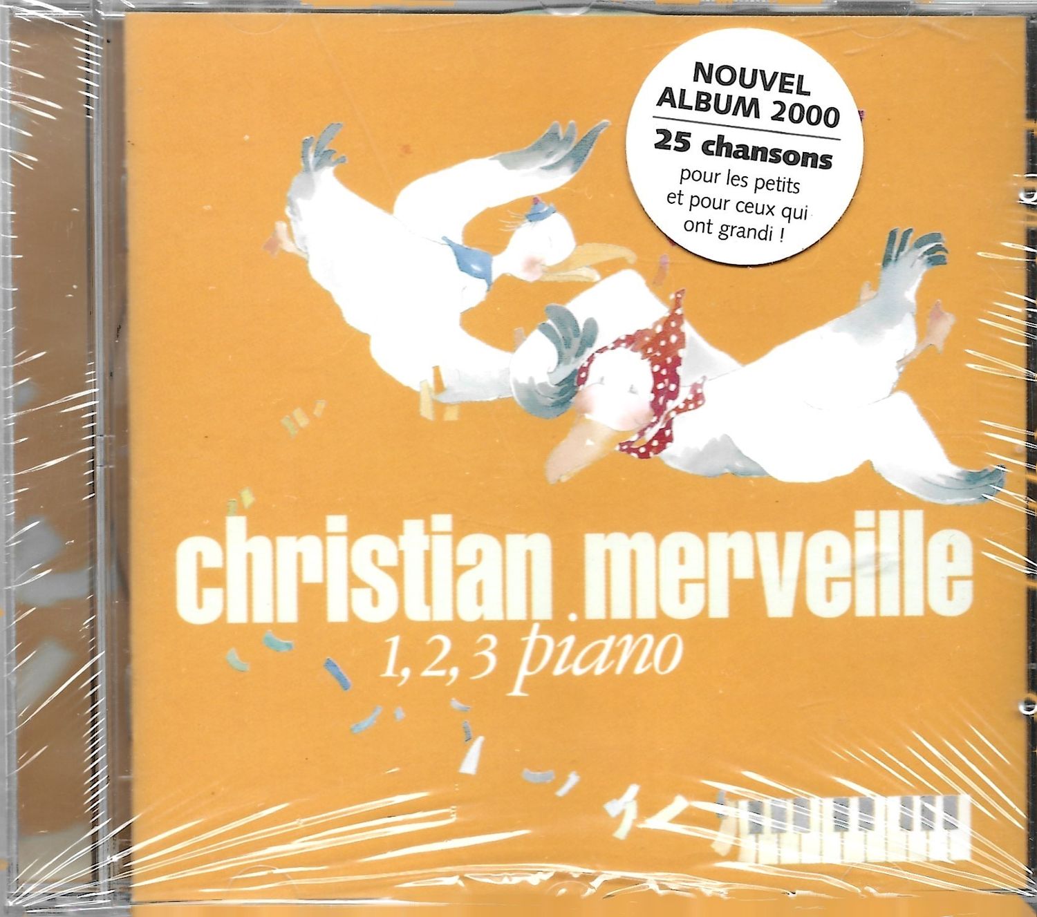 christian merveille : 1,2,3 piano