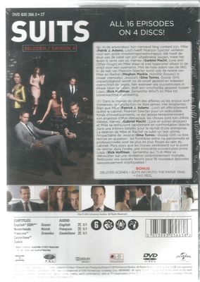 suits : seizoen / saison 4