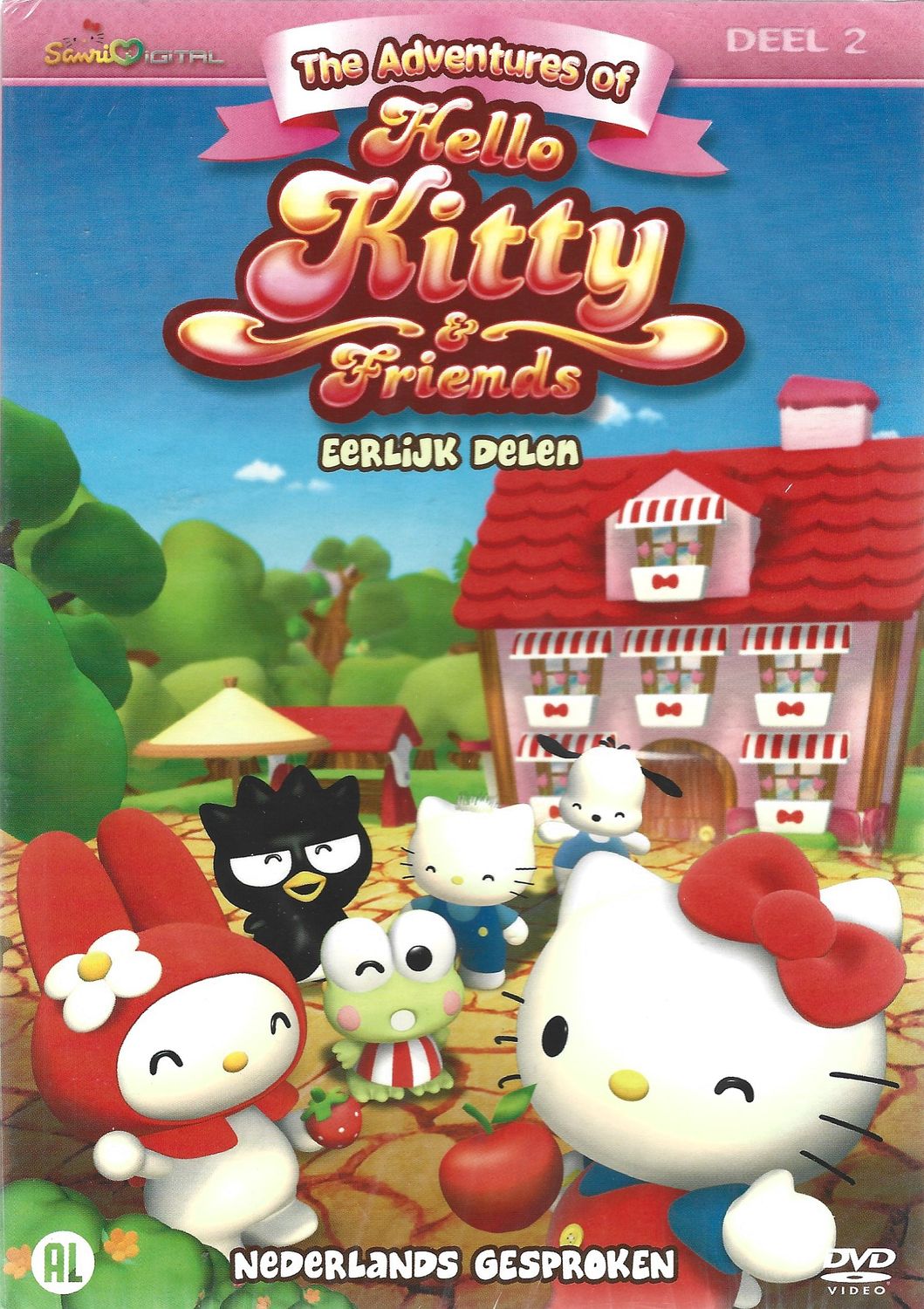 de avonturen van hello kitty en haar vriendjes : eerlijk delen