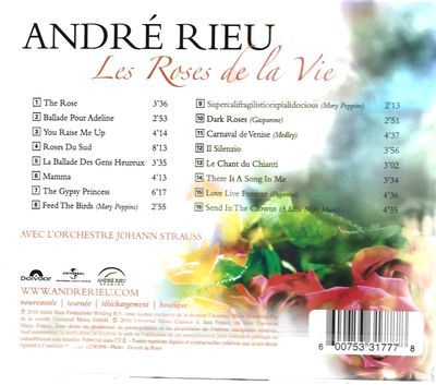 andré rieu : les roses de la vie