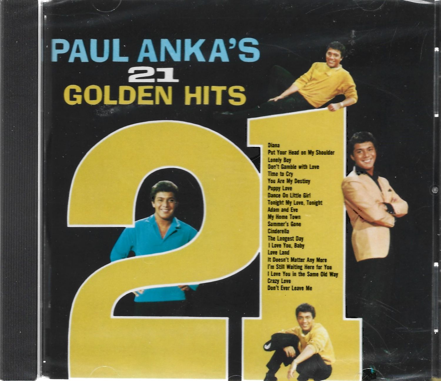 paul anka&#39;s 21 golden hits