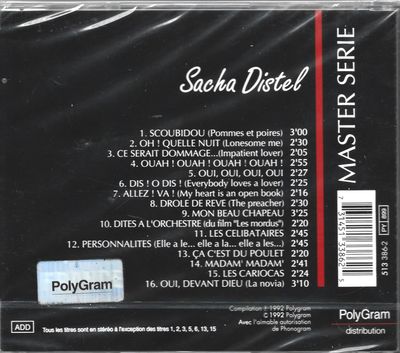 sacha distel : master serie